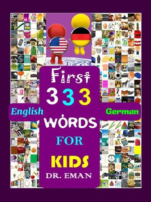 cover image of First 333 English German Words for Kids